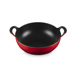 Le Creuset Cerise Cast Iron Balti Dish 24cm